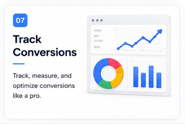 07 Track Conversions — track, measure, and optimize conversions like a pro.